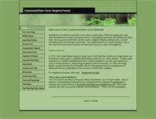 Tablet Screenshot of crestwoodglencove.org